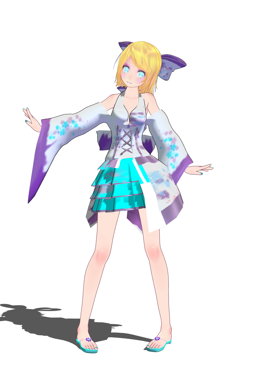 Tda Rin Mmd TDA Spring Rin DL by AkuNekoChan on DeviantArt