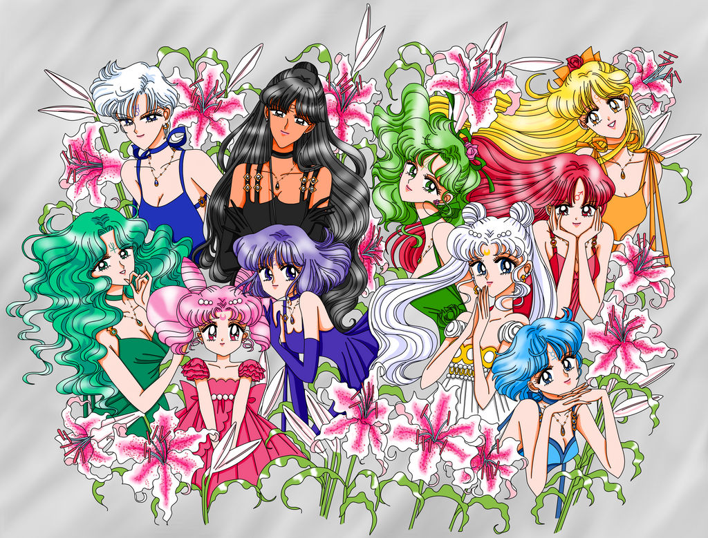 Ten Princesses - colored