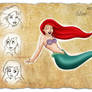 Little Mermaid sketches