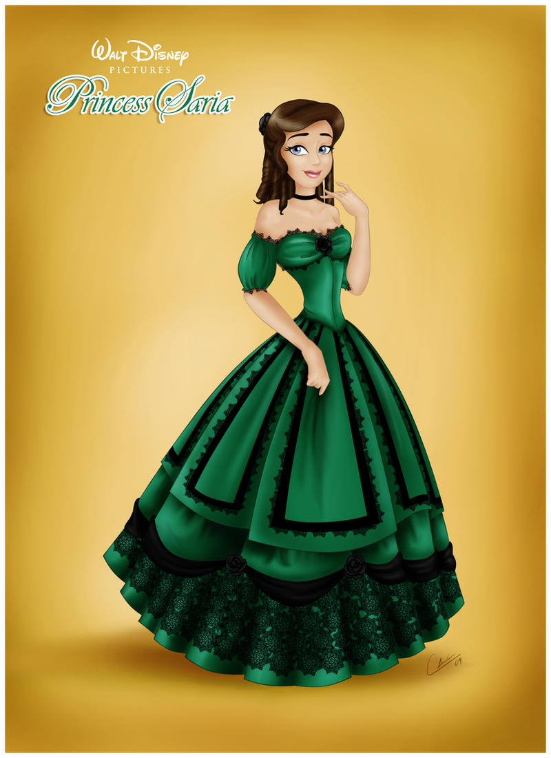 Disney Princess Saria: commish