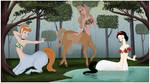 Disney Centaurettes 2: Commish by madmoiselleclau