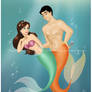 Mermaid Love: Commission