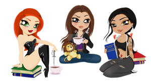 Coffe and Characters Blog Header