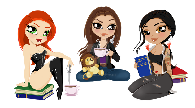 Coffe and Characters Blog Header