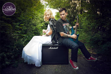 Marta i Piotr: Heavy Metal Wedding Session I