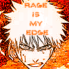 RAGE IS MY EDGE