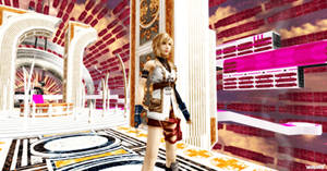 Aya as Lightning in FFXIII