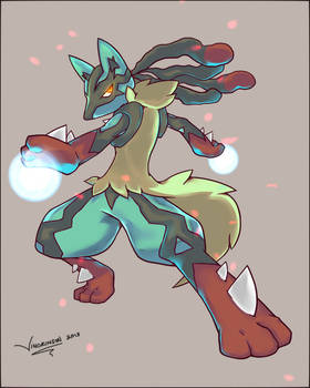 MEGA Lucario (Pokemon X and Y)