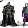 sketchbook - Batman and Joker