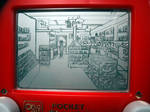 Independant Record Store Etch