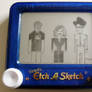 The IT Crowd Etch a Sketch