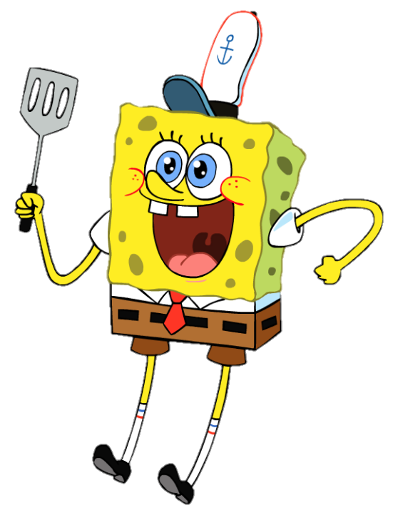 spongebob at the krusty krab