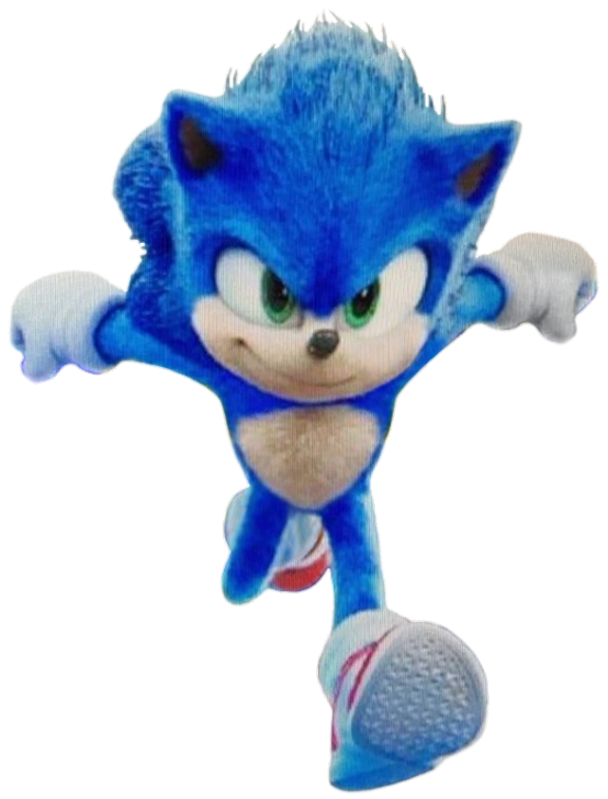 Sonic Movie Redesign PNG by MrInkDemonYT on DeviantArt