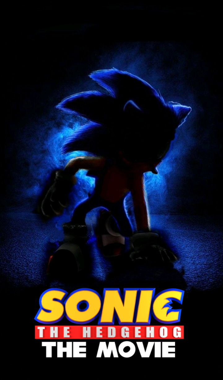 ArtStation - 2019 Sonic the Hedgehog Movie Poster Re-Mastered