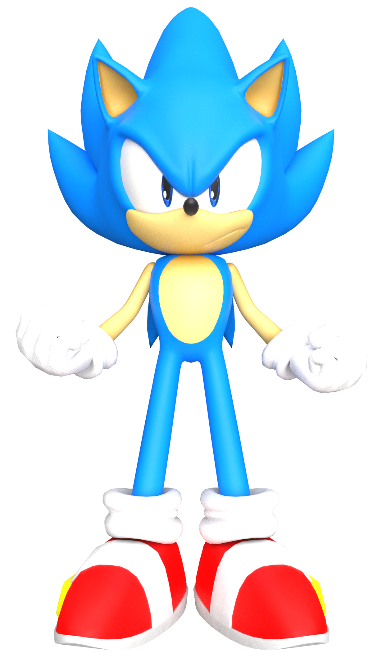 Super Sonic Blue, Super Sonic with blue aura illustration transparent  background PNG clipart