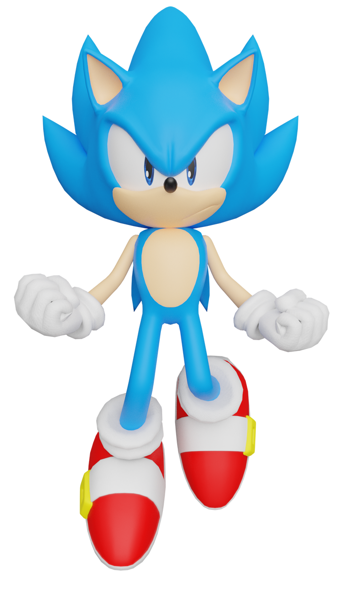 This is Super Sonic Blue by Sonic29086 on DeviantArt