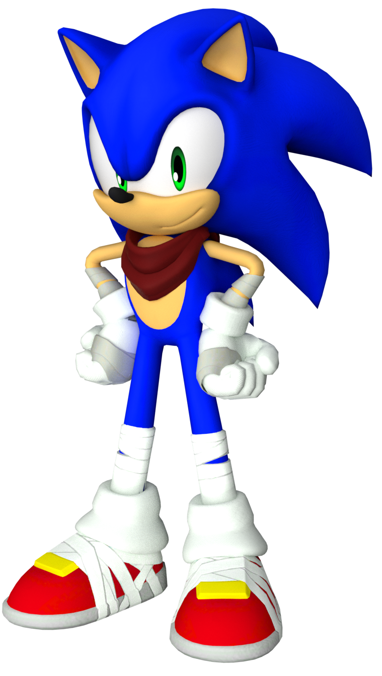 Classic Sonic  Sonic the Hedgehog 2 Render by bandicootbrawl96 on  DeviantArt