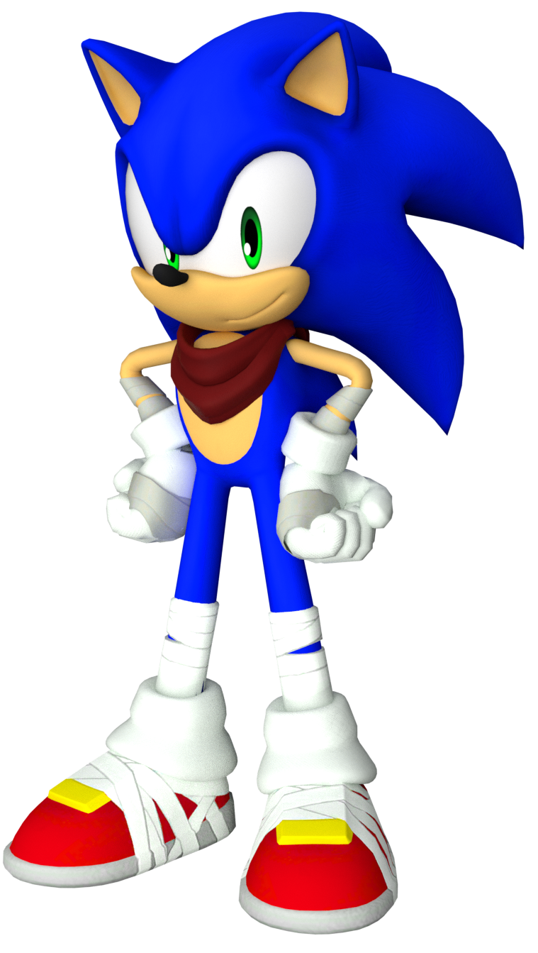 Classic Sonic  Sonic the Hedgehog 2 Render by bandicootbrawl96 on