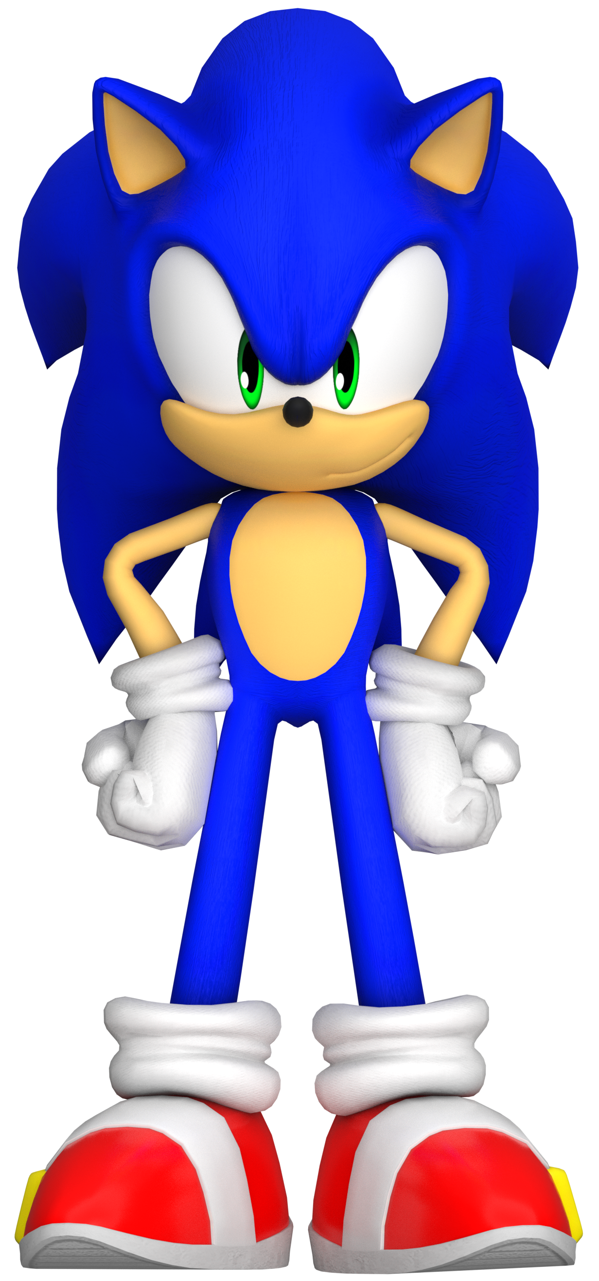 Classic Sonic Render by Sonic29086 on DeviantArt