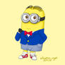 Minion Dave as Conan Edogawa