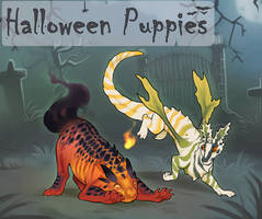 Halloween Puppies ADOPT OPEN