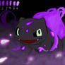 Dark type bulbasaur