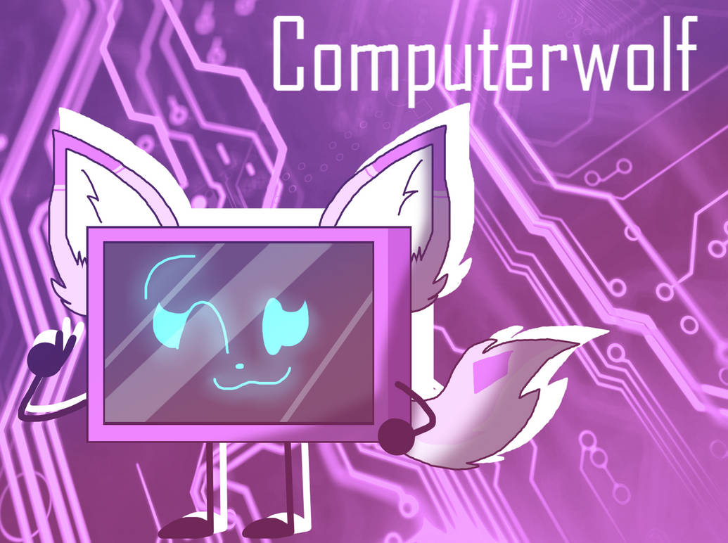 Computerwolf (REQUEST) by Violetskittle on DeviantArt
