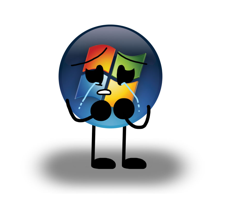 Windows Vista's crying (REQUEST) by Violetskittle on DeviantArt