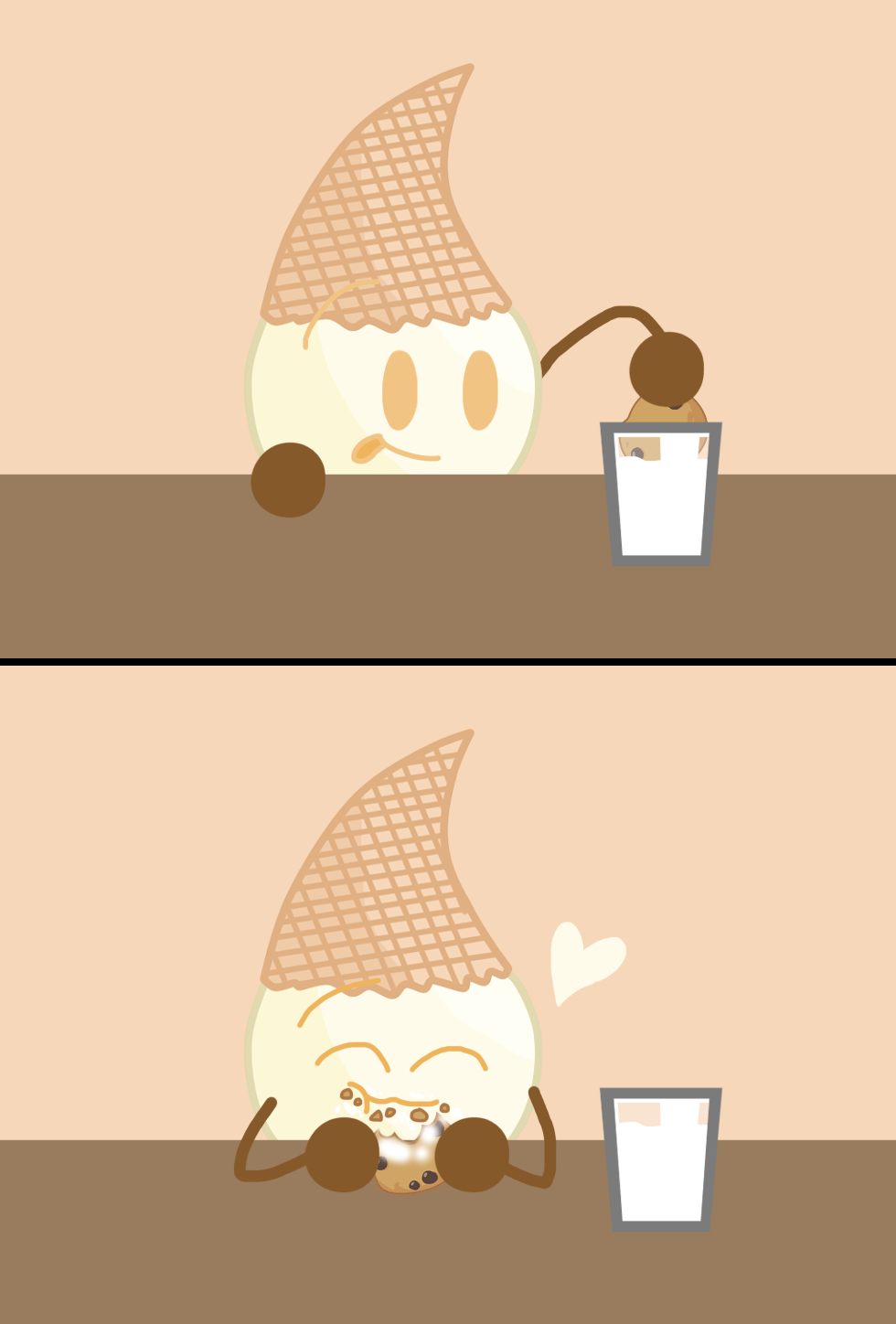 Cookie with a glass of milk (Speed Draw-Roblox) by Janelle11Draws on  DeviantArt