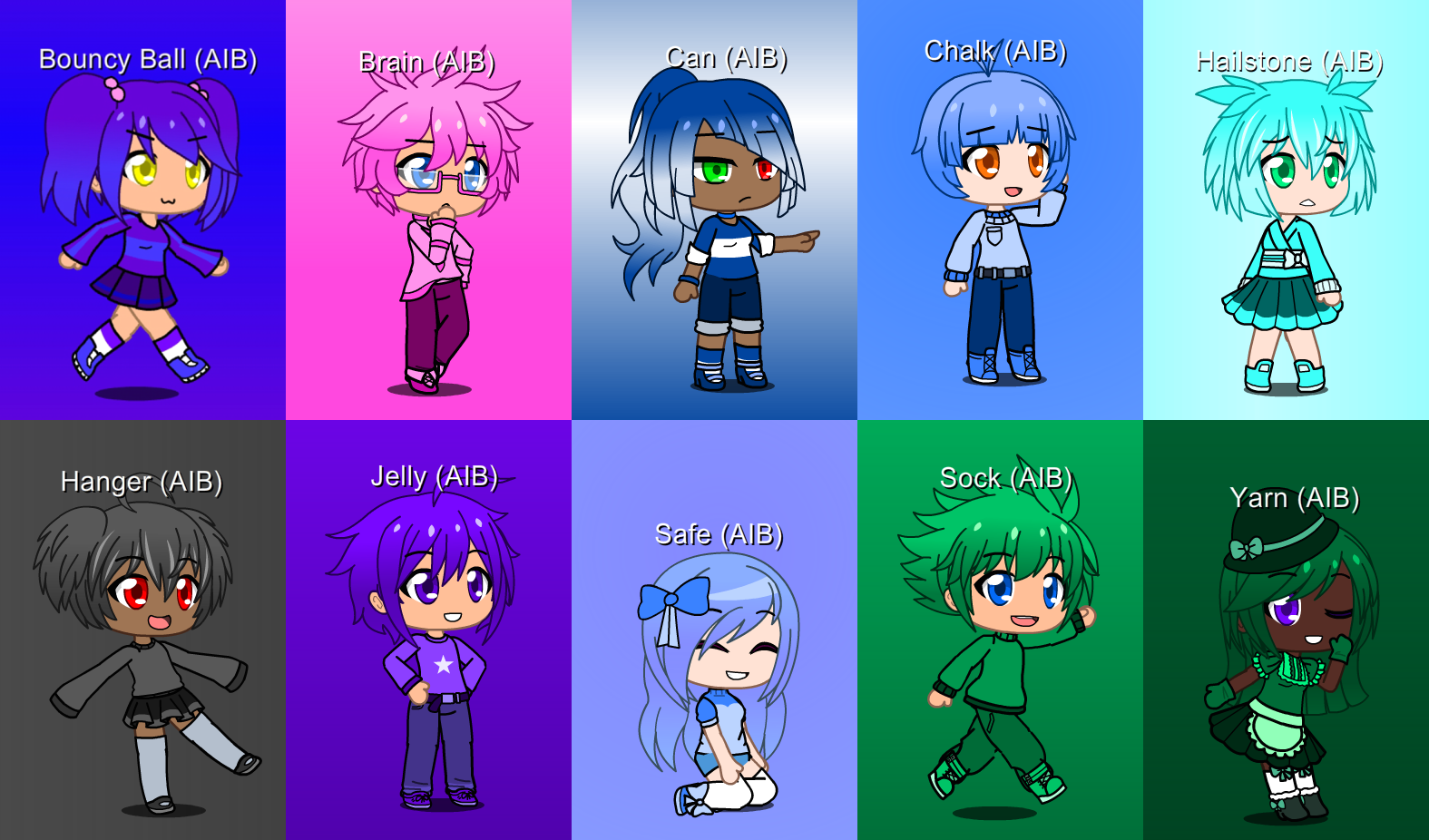 AIB Team 2 in Gacha Club by Violetskittle on DeviantArt