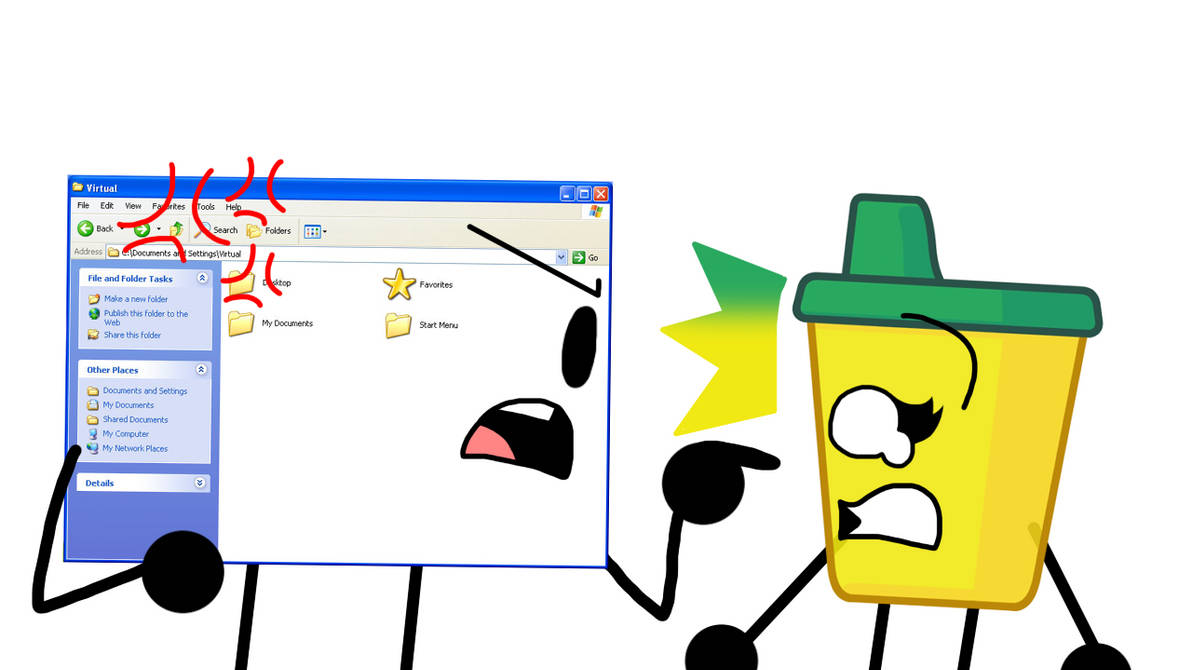 Windows Xp Cup Windows XP Document raging at Sippy Cup by VSkittleonDA27 on DeviantArt