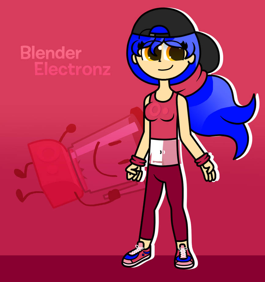 Humanized Blender in Full Body by Violetskittle on DeviantArt