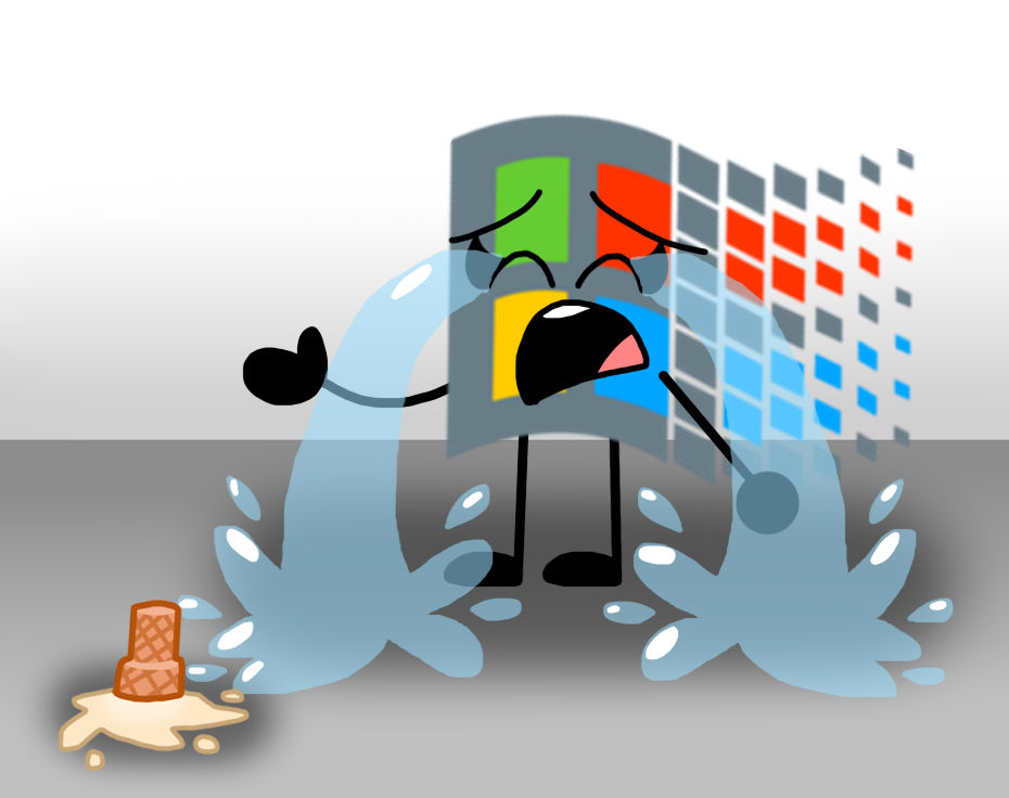 Windows Memphis crying over her dropped ice cream by Violetskittle on ...