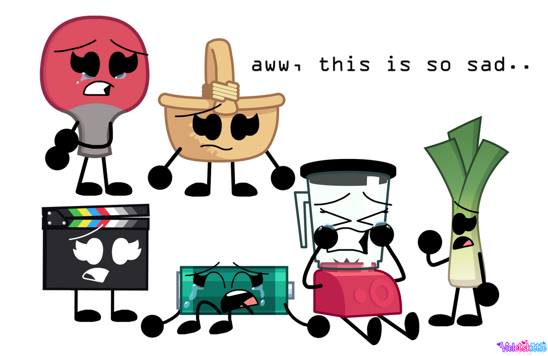 Poor sad objects.. (REMAKE) by VSkittleonDA27 on DeviantArt