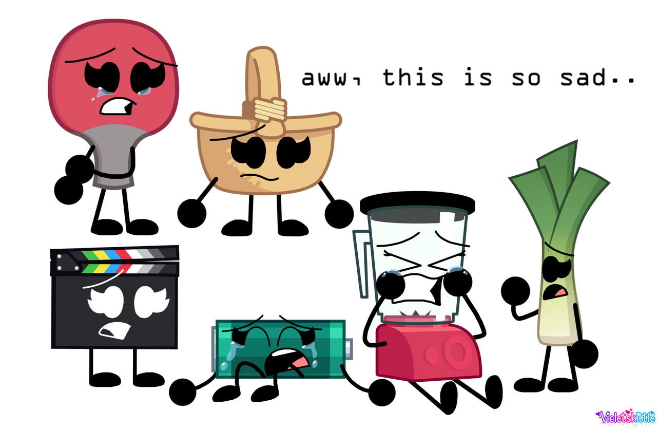 Poor sad objects.. (REMAKE) by Violetskittle on DeviantArt