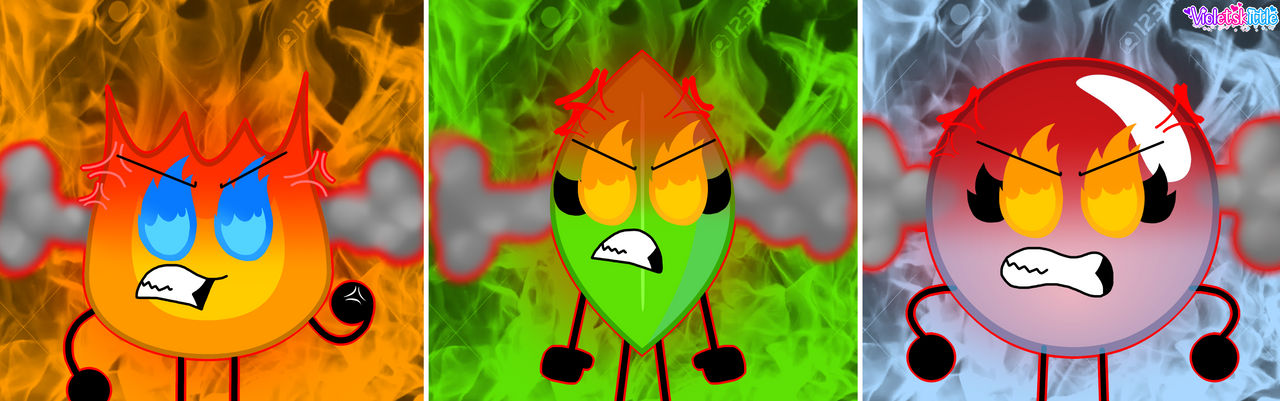 The Final 3 Raging and staring at you by VSkittleonDA27 on DeviantArt