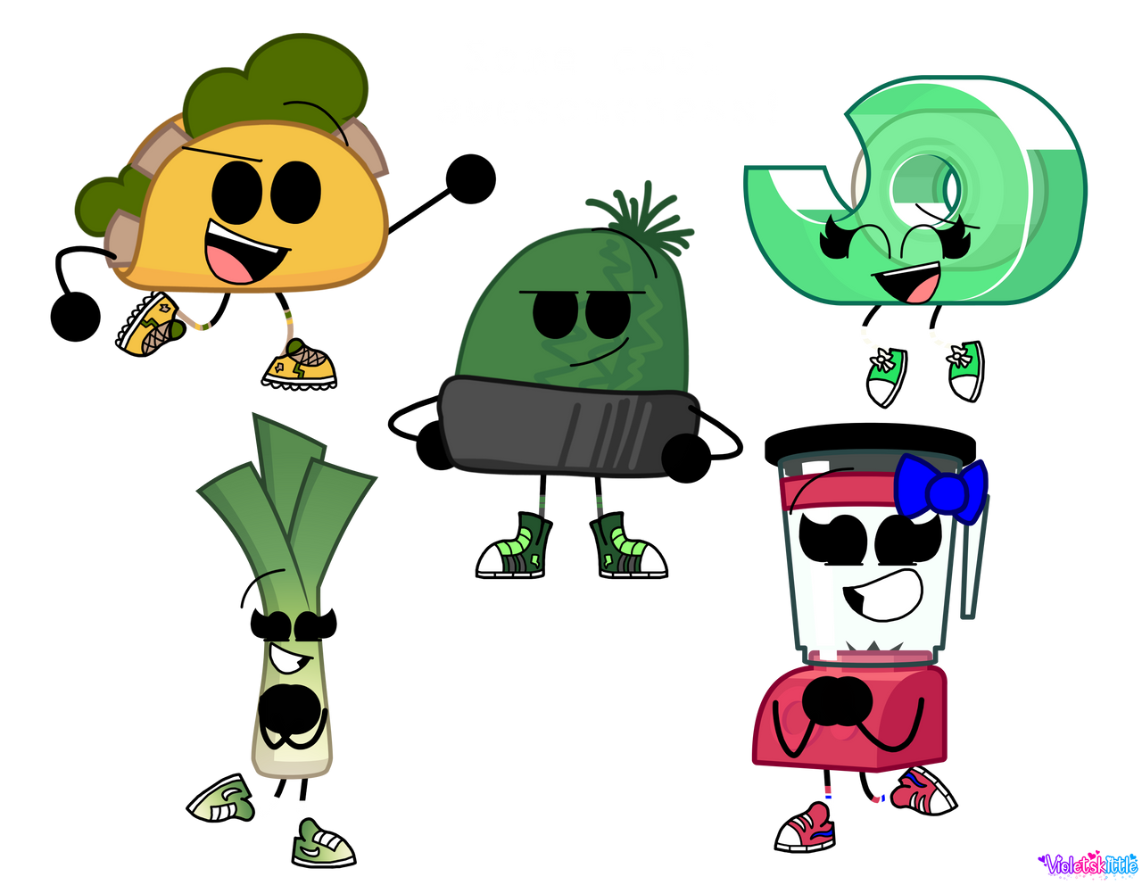 5 Random TIBOOR and TPOT Characters by VSkittleonDA27 on DeviantArt