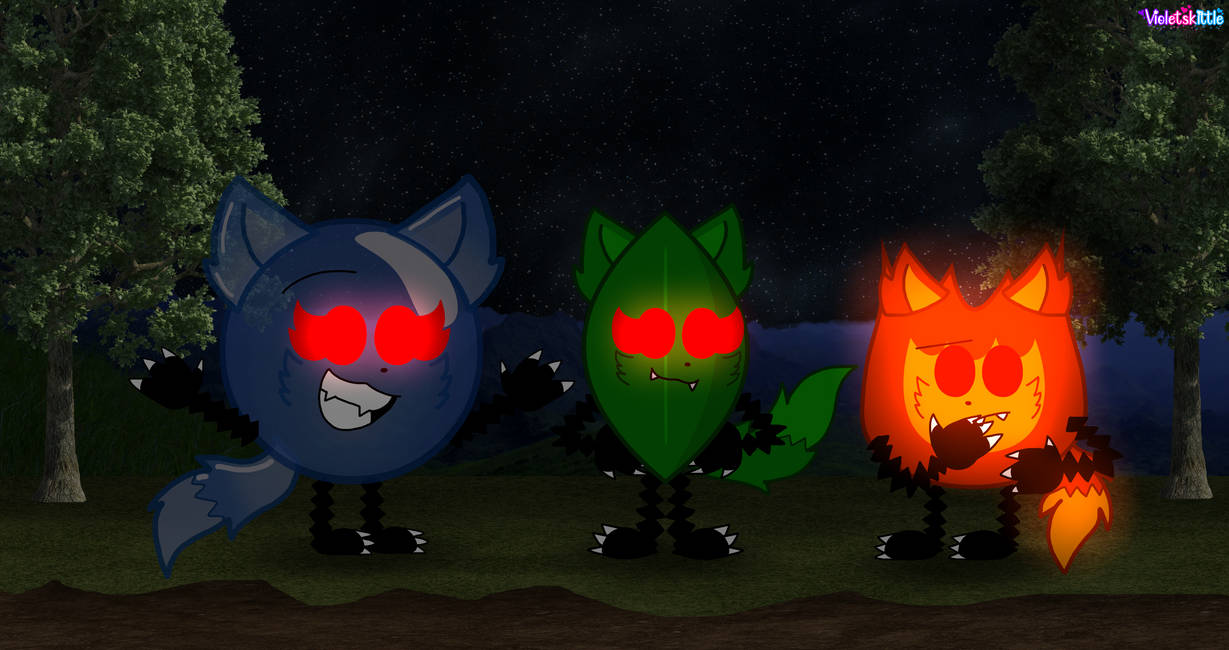 Werewolf BFDI Final 3 (REMAKE) by Violetskittle on DeviantArt