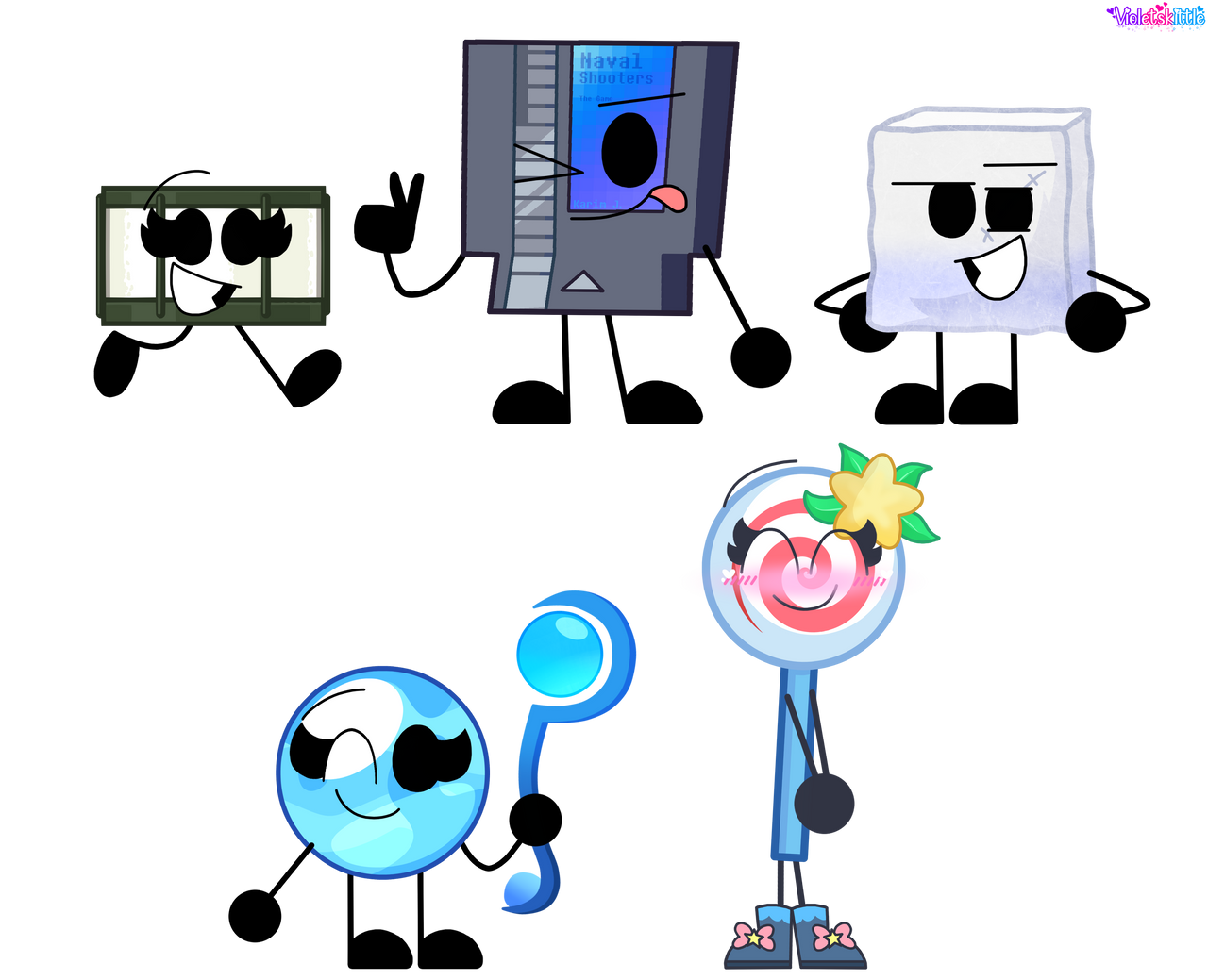 Mini Characters. Random Just Random Characters (REMAKE) by Violetskittle on DeviantArt