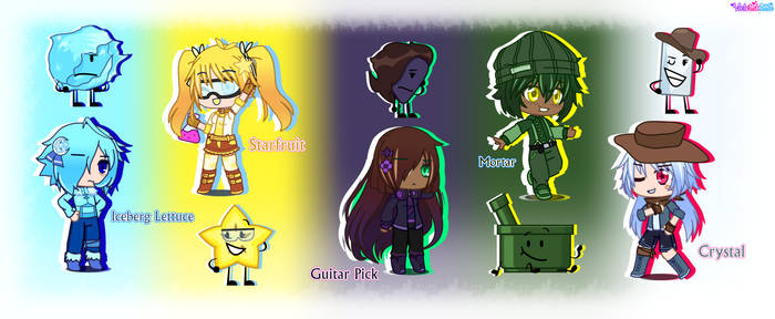 Double Down Characters in Gacha Club (16-20) by Violetskittle on DeviantArt
