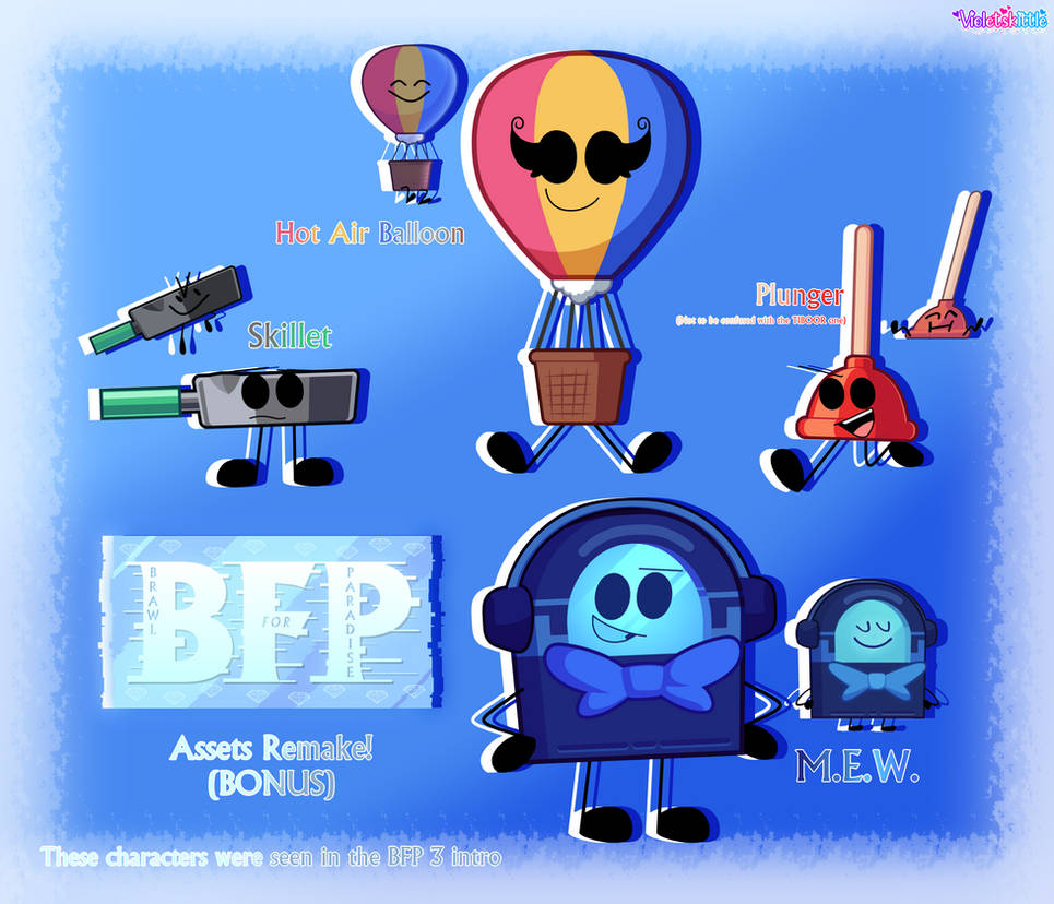 4 New BFP Characters in My Fanmade Assets! by Violetskittle on DeviantArt