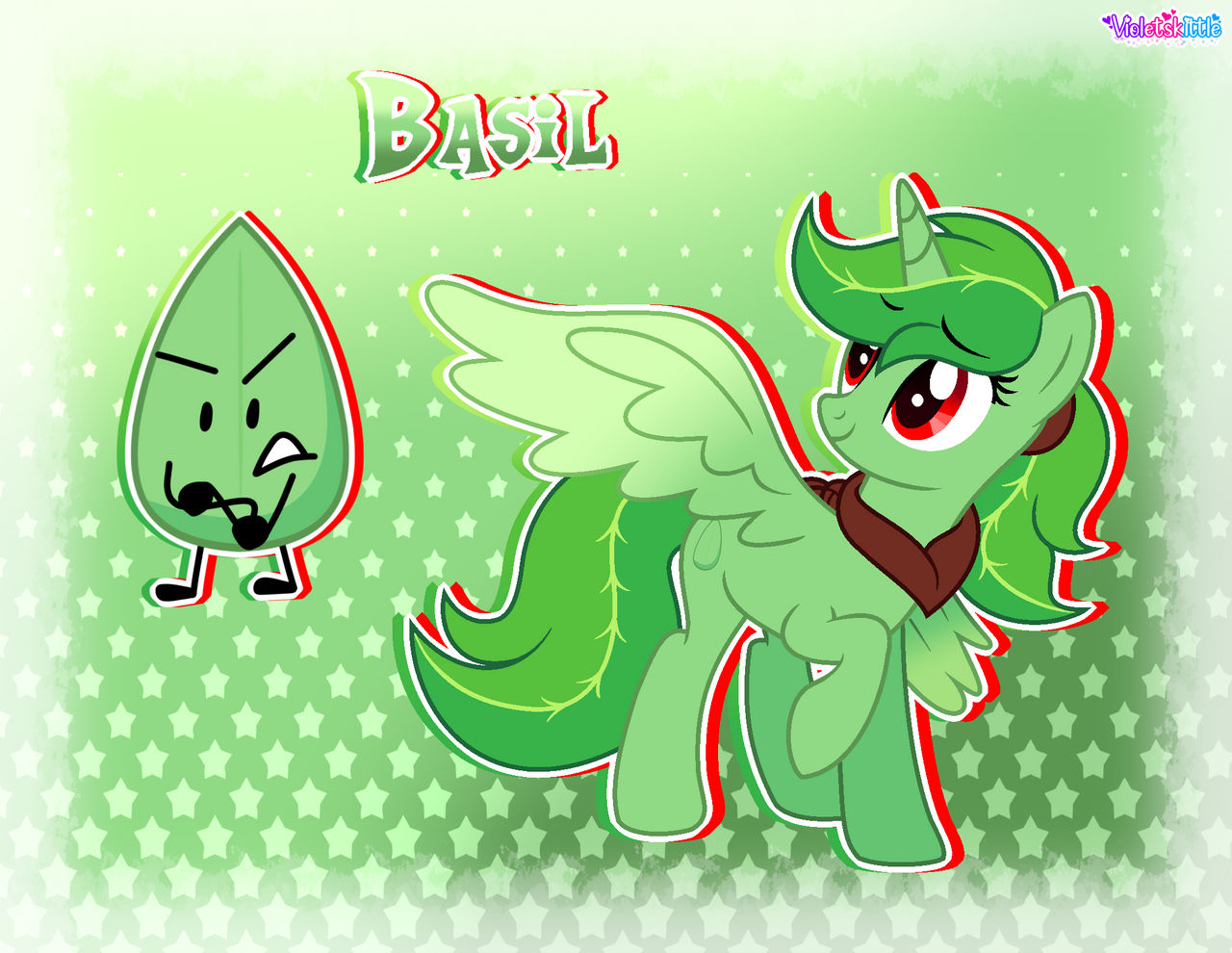 Basil in MLP FIM Style! by Violetskittle on DeviantArt