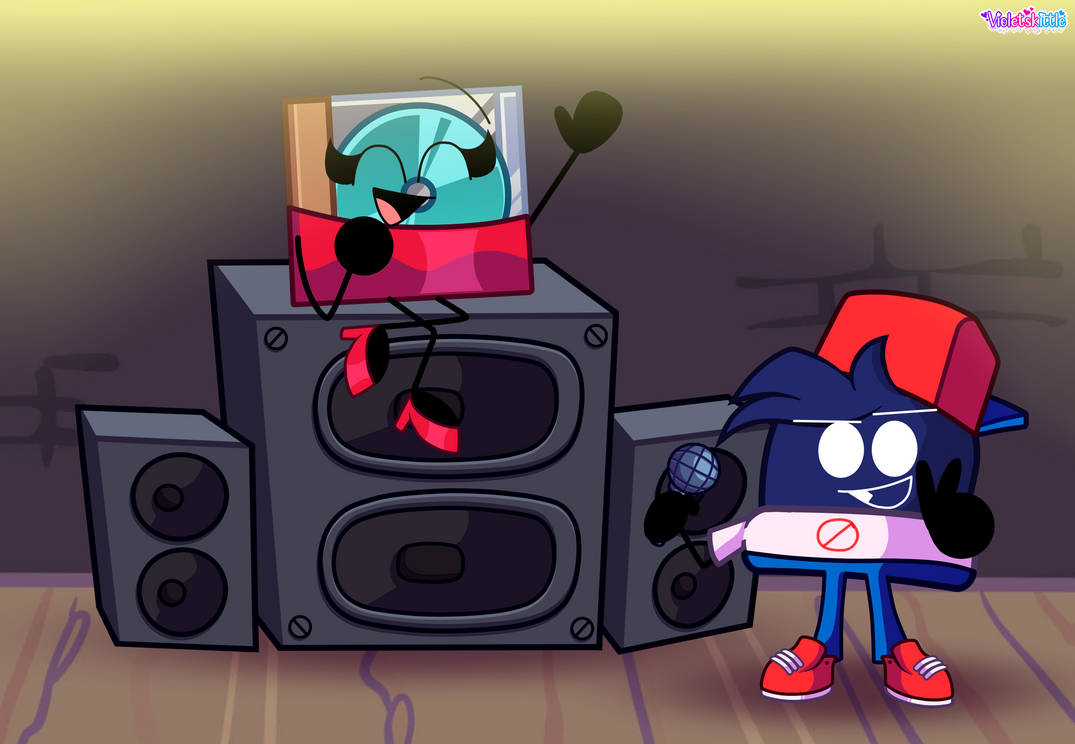 Beanie and CD in Friday Night Funkin' by VSkittleonDA27 on DeviantArt