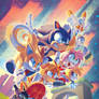 Sonic Universe #96 variant cover