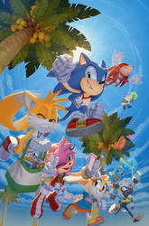 IDW Sonic the Hedgehog #27 Cover