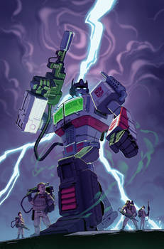 IDW Transformers/Ghostbusters #5 alt cover