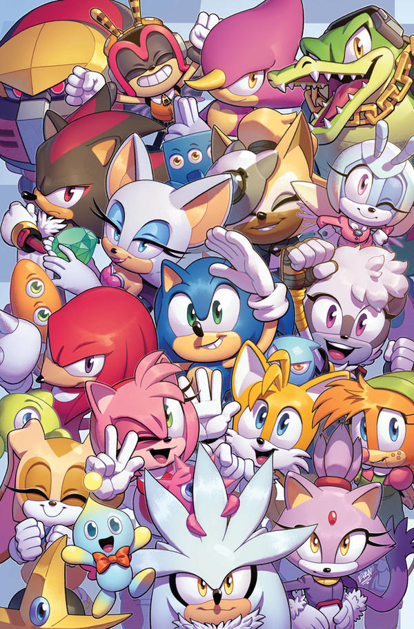 IDW Sonic: Issue #50 Cover B