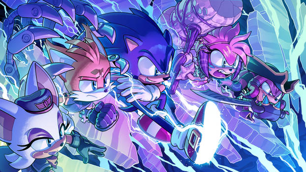 Sonic Prime Promo Illustration