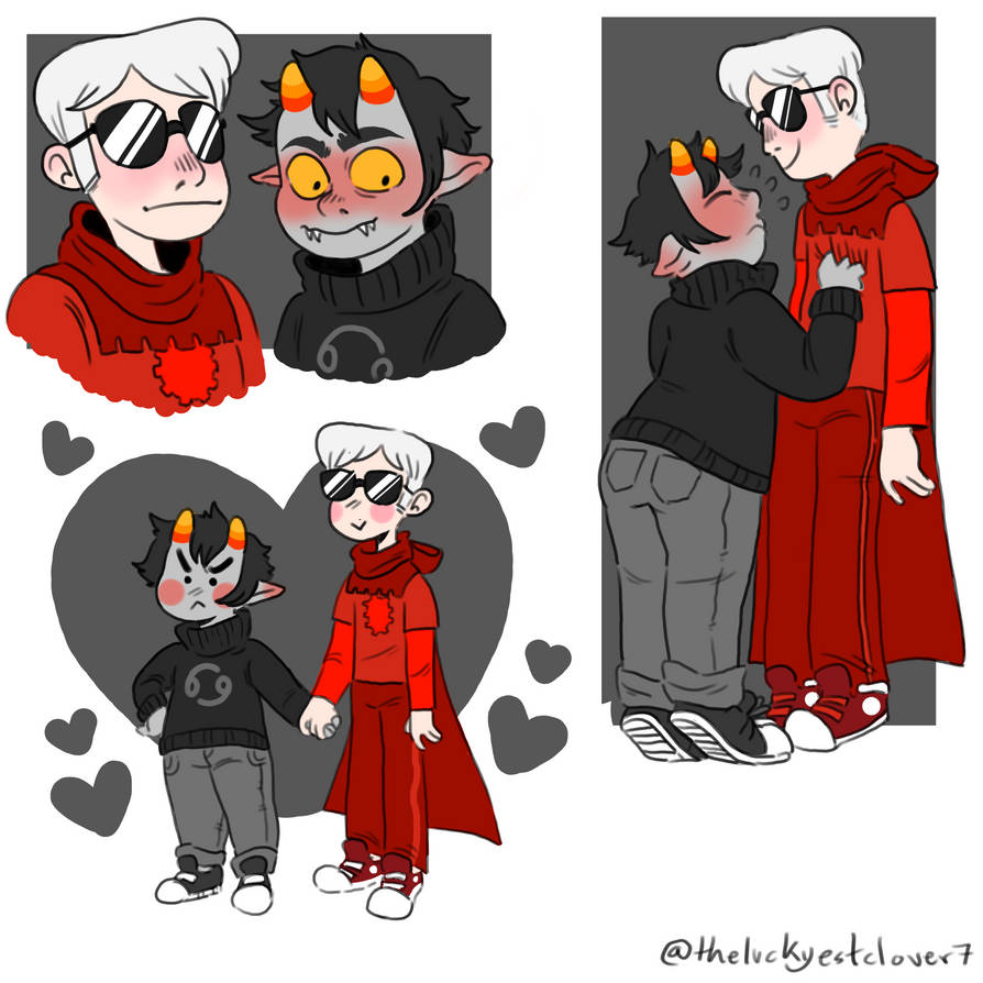 some lovely davekat art by theluckyestclover7 on DeviantArt