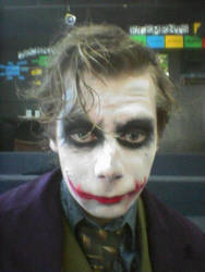 Halloween Joker makeup